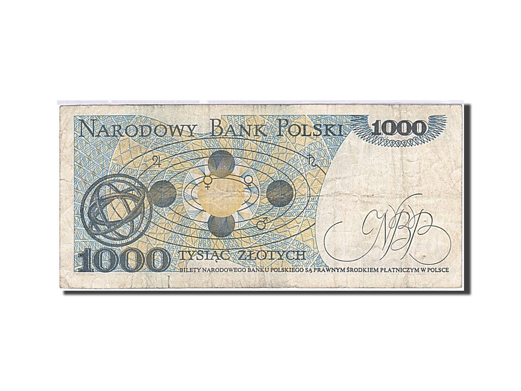 Geldschein, Polen, 1000 Zlotych, 1982, 1982-06-01, S