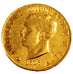 ITALIAN STATES, 40 Lire, 1808, Milan, KM #12, AU(50-53), Gold, 12.89