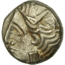 Moneta, Southwestern Gaul, Drachm, AU(55-58), Srebro