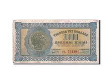Geldschein, Griechenland, 1000 Drachmai, 1941, S