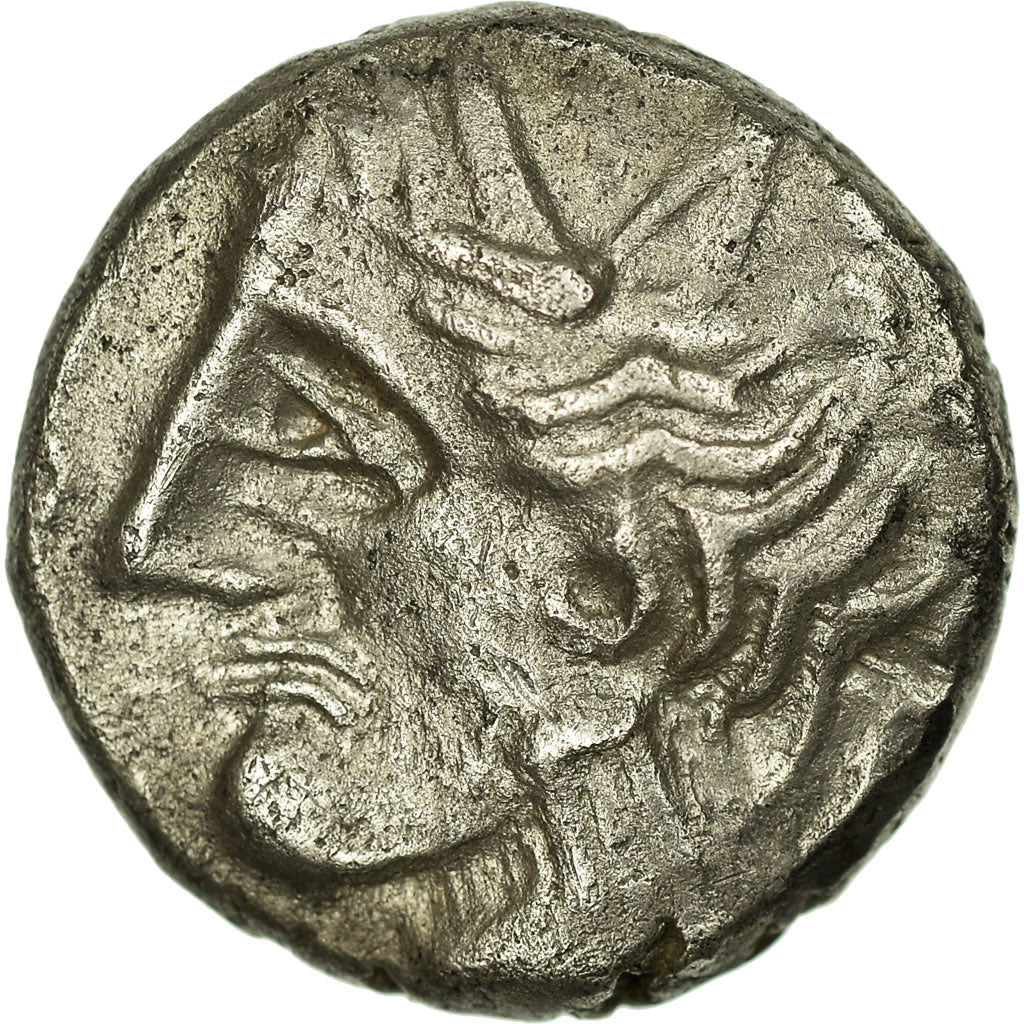 Münze, Southwestern Gaul, Drachm, VZ, Silber