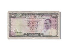Ceylon, 100 Rupees, 1974, KM #80a, 1974-08-27, VF(20-25), W/72 09195