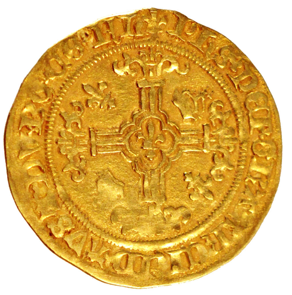 Belgium, Florin, Brugges, EF(40-45), Gold, Delmonte #510, 3.10