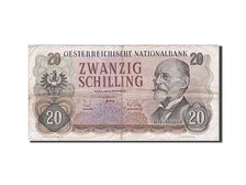 Austria, 20 Schilling, 1956, KM #136a, 1956-07-02, VF(20-25), EP 097238