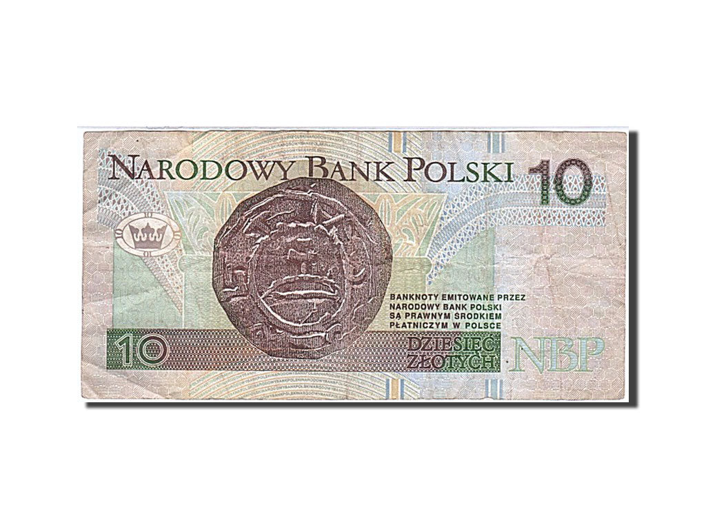 Banknote, Poland, 10 Zlotych, 1994, 1994-03-25, VF(20-25)