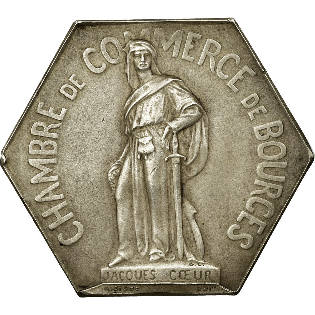 France, Token, Chamber of Commerce, AU(55-58), Silver
