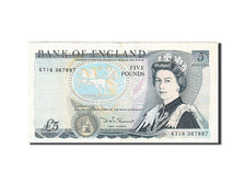 Banconote, Gran Bretagna, 5 Pounds, 1987, BB+