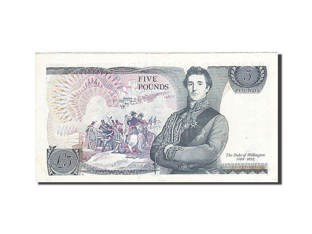 Banconote, Gran Bretagna, 5 Pounds, 1987, BB+