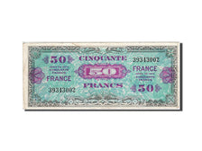 France, 50 Francs, 1945 Verso France, 1945, KM #117a, 1945-06-04, EF(40-45),...