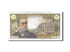 Francia, 5 Francs, 5 F 1966-1970 ''Pasteur'', 1969, KM:146b, 1969-02-06, BB+,...