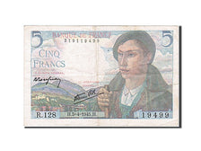 Banknote, France, 5 Francs, 5 F 1943-1947 ''Berger'', 1945, 1945-04-05