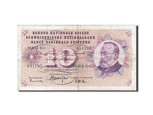 Switzerland, 10 Franken, 1961, KM #45g, 1961-10-26, VF(20-25), 051795