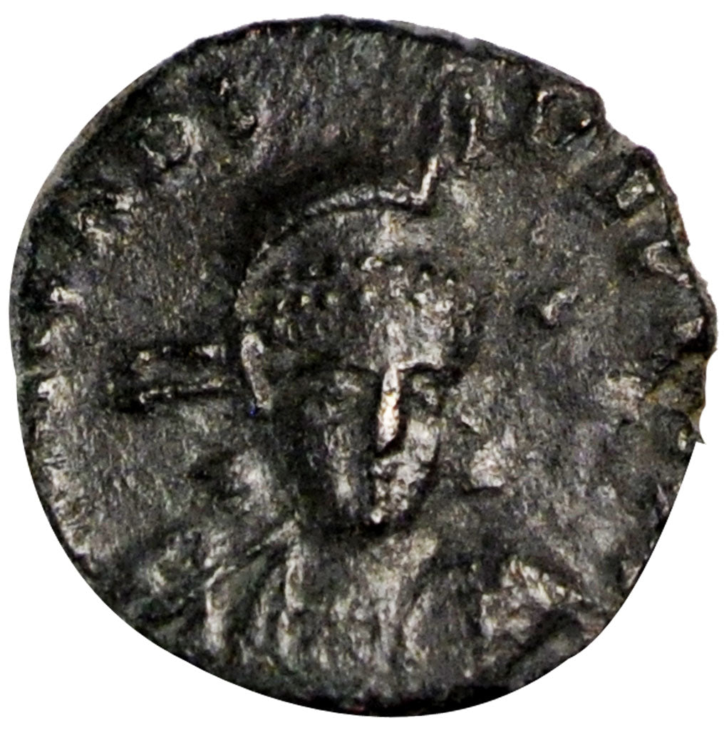 Arcadius, Nummus, Kyzikos, MB+, Rame, RIC:94