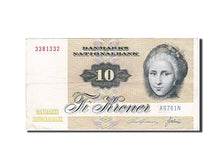 Denmark, 10 Kroner, 1972, KM #48a, VF(20-25), 3381332