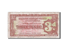 Great Britain, 3 Pence, 1948, KM #M16a, F(12-15)