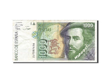 Billete, 1000 Pesetas, 1992, España, 1992-10-12, BC+