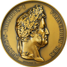 France, Medal, Couronnement de Louis Philippe Ier, History, 1830, Depaulis