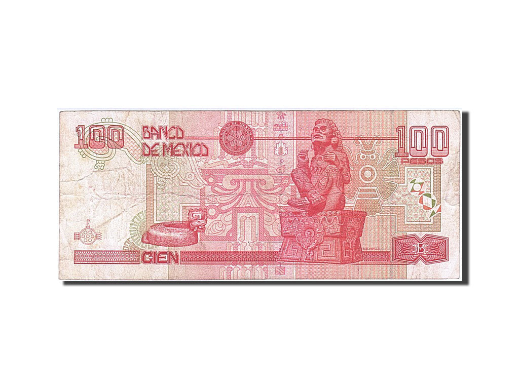 Mexico, 100 Pesos, 1996, KM #108b, 1996-05-10, VF(20-25), A 0283034