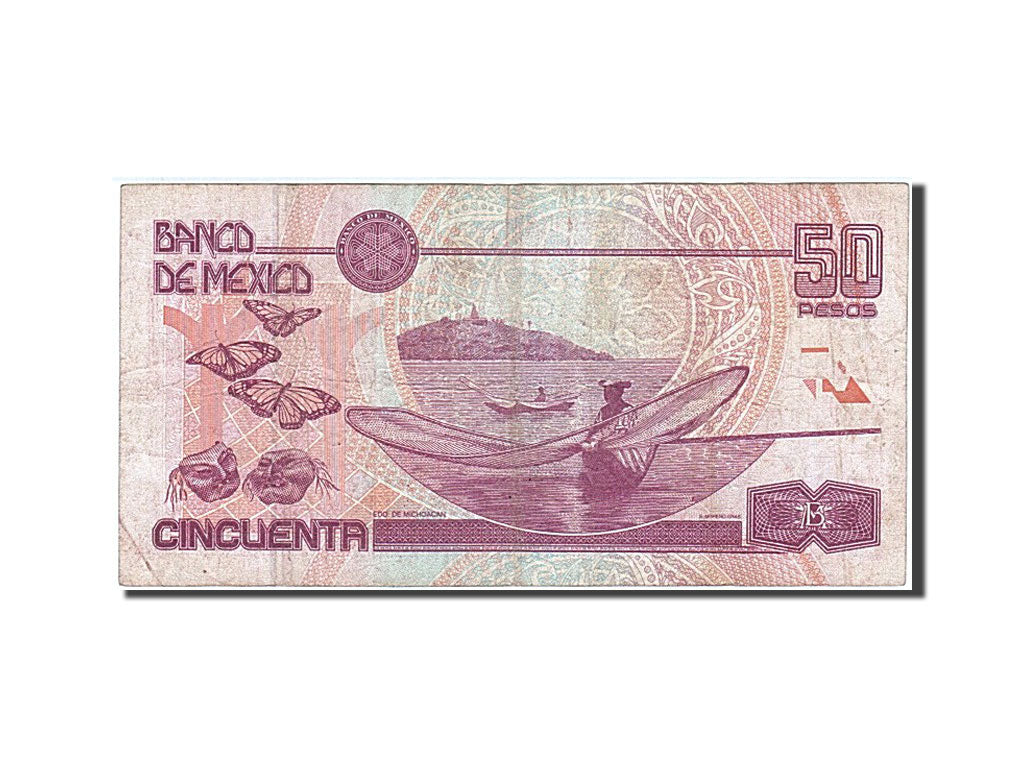 Mexico, 50 Pesos, 1996, KM #107b, 1996-05-10, VF(30-35), Q6710049