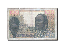West African States, 100 Francs, 1961, KM #101Af, VG(8-10), S.239A