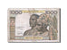 West African States, 1000 Francs, 1959, KM #103Ak, VF(20-25), J.129A