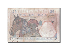 Africa occidentale francese, 25 Francs, 1939, 1939-03-09, MB+