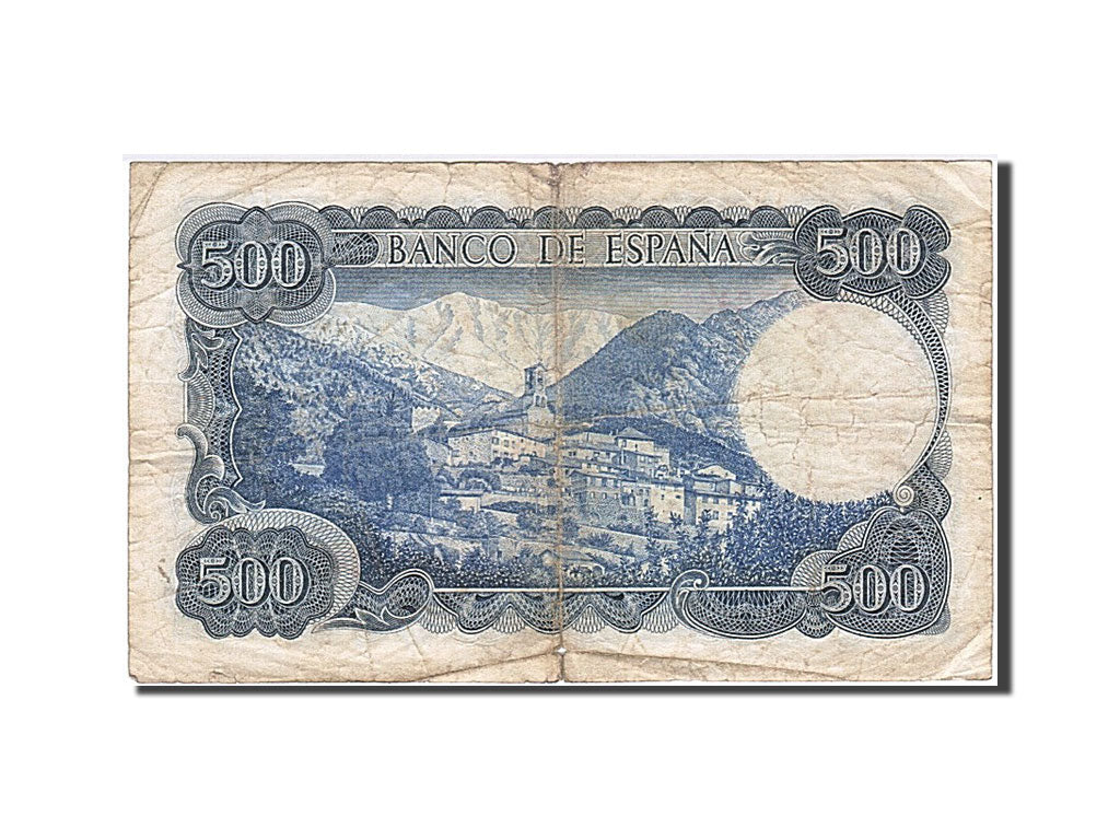 Spain, 500 Pesetas, 1971, KM #153a, 1971-07-23, F(12-15), 1J8722424