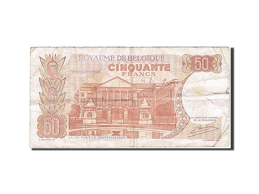 Belgique, 50 Francs, type Roi Baudouin et la Reine Fabiola