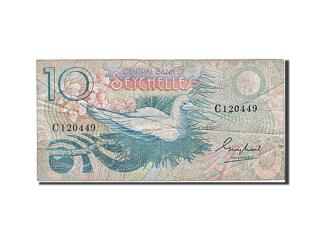 Seychelles, 10 Rupees, 1983, KM #28a, VF(20-25), C 120449