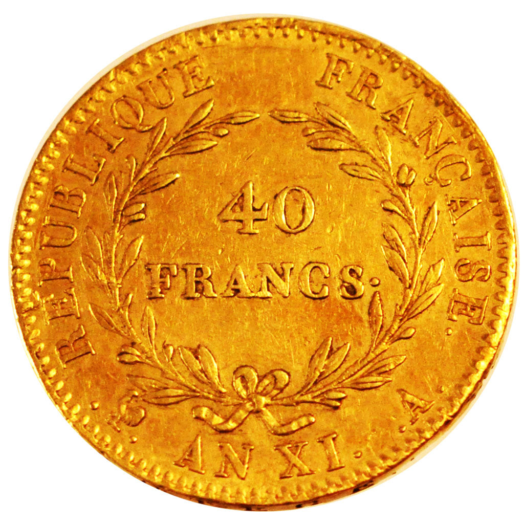 Consulat, 40 Francs or Bonaparte premier Consul