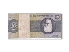Banknot, Brazylia, 10 Cruzeiros, 1980, VF(20-25)