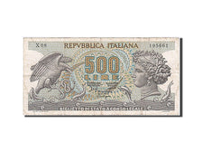Italy, 500 Lire, 1966, KM #93a, 1966-06-20, EF(40-45), X08