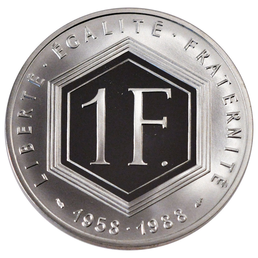 Vème République, 1 Franc De Gaulle