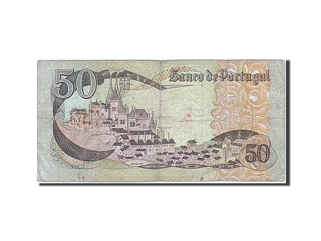 Billet, Portugal, 50 Escudos, 1980, 1980-02-01, B