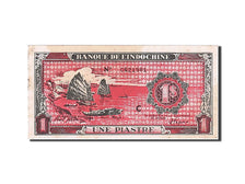 French Indo-China, 1 Piastre, 1942, KM #58c, EF(40-45), C 621981