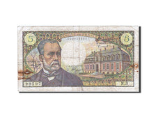 France, 5 Francs, 5 F 1966-1970 ''Pasteur'', 1966, KM #146a, 1966-05-05,...