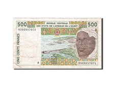 West African States, 500 Francs, 1995, KM #110Ae, F(12-15), A 9503937073