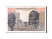 Billet, West African States, 100 Francs, 1961, 1961-03-23, TTB