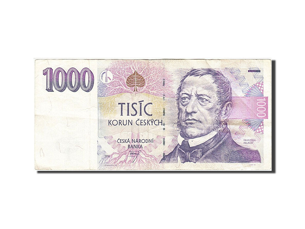 République Tchèque, 1000 Korun, type Frantisek Palacky
