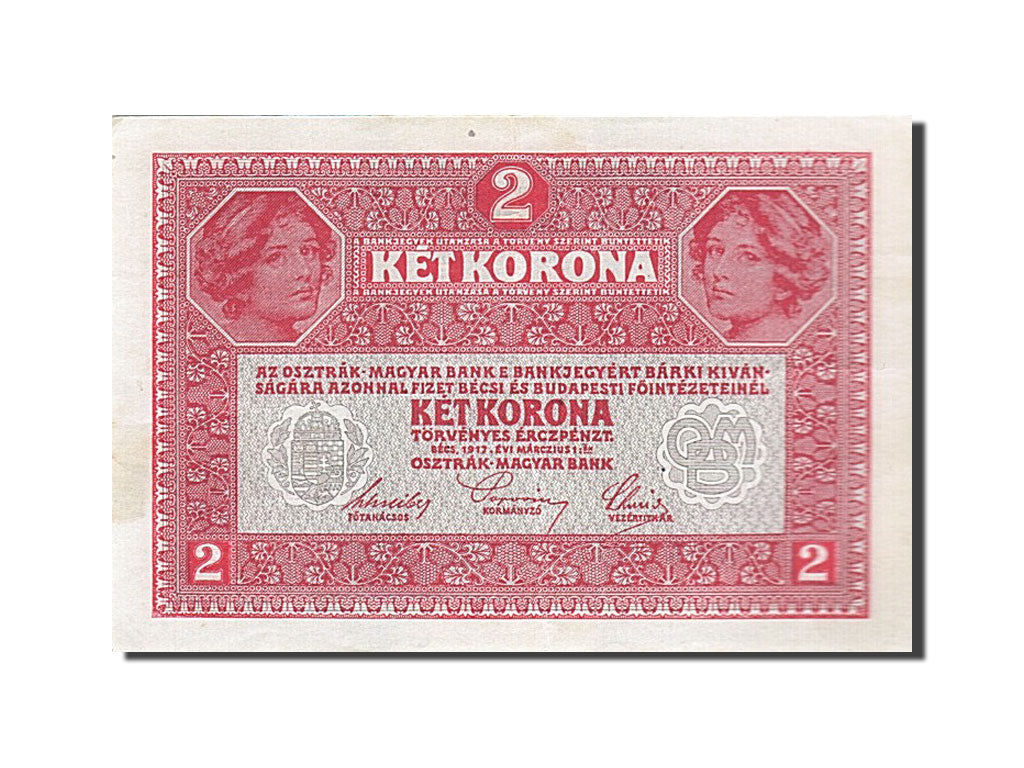 Banknote, Austria, 2 Kronen, 1917, 1917-03-01, EF(40-45)