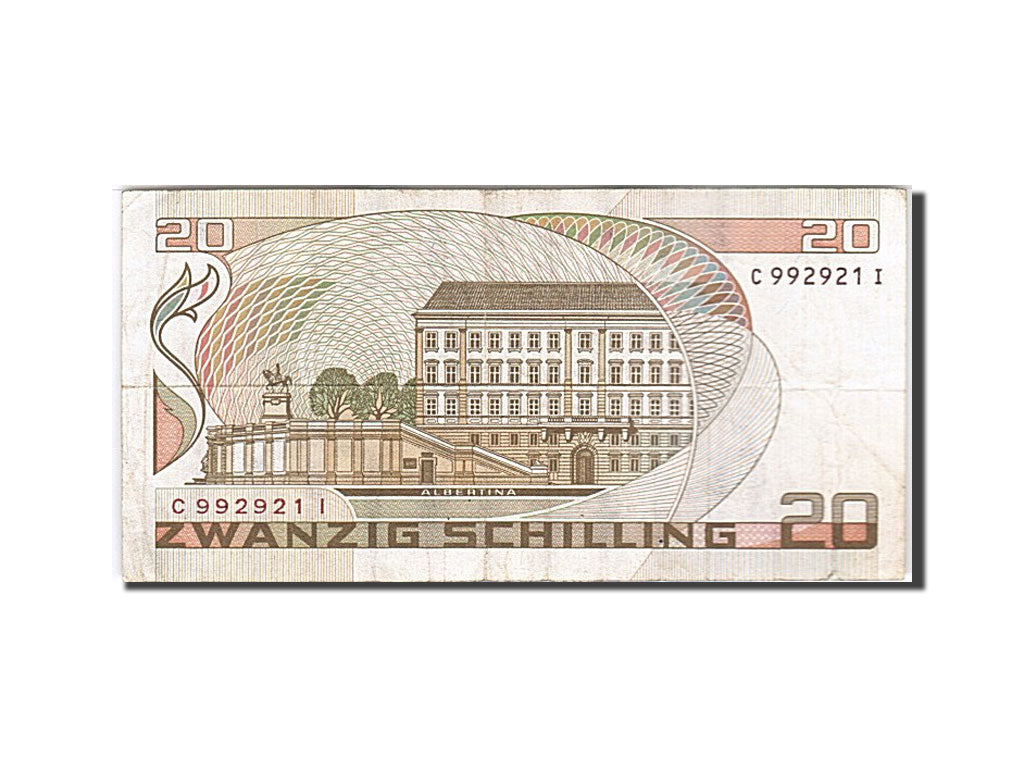 Banconote, Austria, 20 Schilling, 1986, 1986-10-01, BB