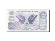 Biljet, Joegoslaviëe, 500,000 Dinara, 1989, 1989-08-01, TTB+