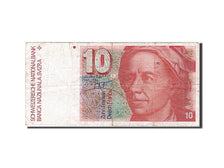 Switzerland, 10 Franken, 1986, KM #53f, VF(20-25), 86E0750442