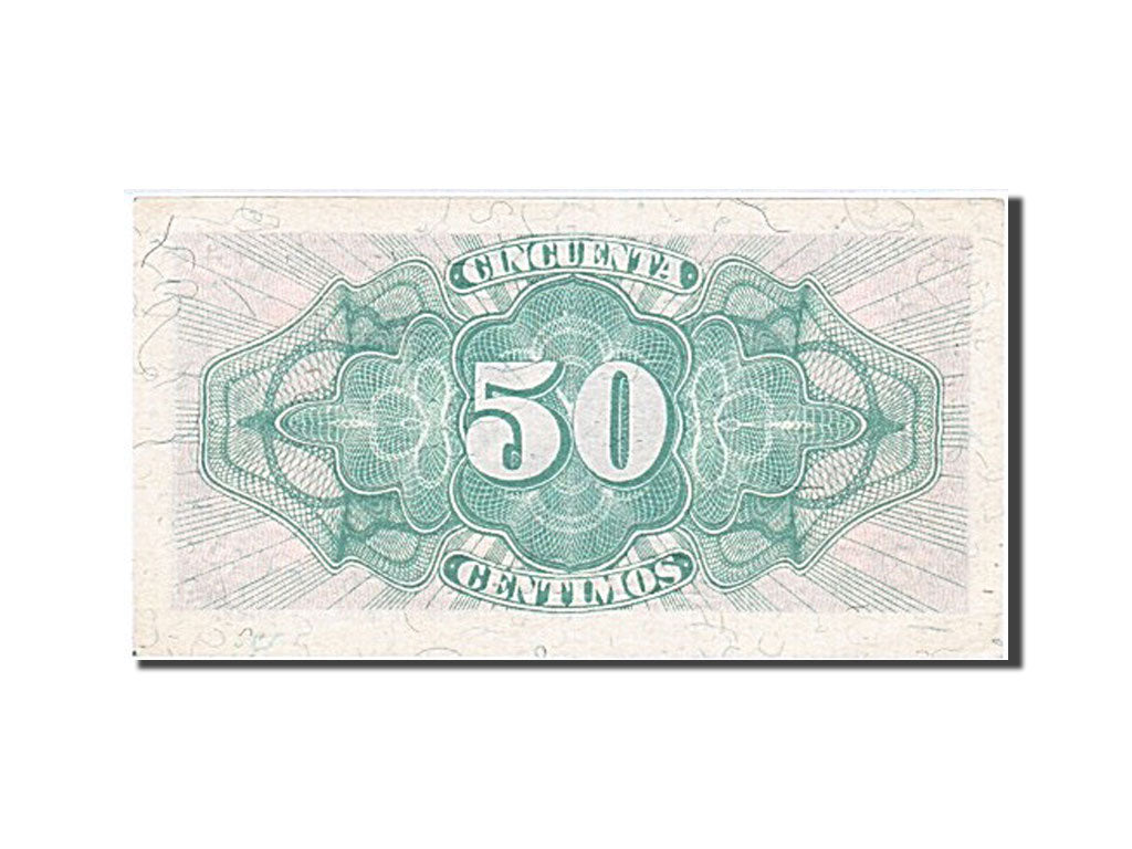 Banknot, Hiszpania, 50 Centimos, 1937, UNC(63)