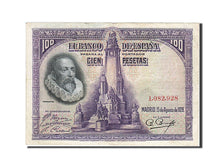 Banknote, Spain, 100 Pesetas, 1928, 1928-08-15, EF(40-45)