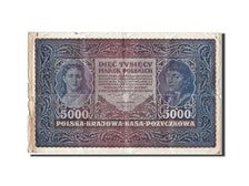 Poland, 5000 Marek, 1920, KM #31, 1920-02-07, VG(8-10), 973474