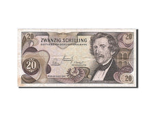Banknot, Austria, 20 Schilling, 1967, 1967-07-02, EF(40-45)