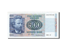 Norway, 500 Kroner, 1996, KM #44c, AU(50-53), 4202390108