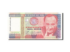 Banknote, Peru, 50,000 Intis, 1988, 1988-06-25, UNC(64)