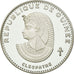 Moneda, Guinea, 500 Francs, 1970, FDC, Plata, KM:24